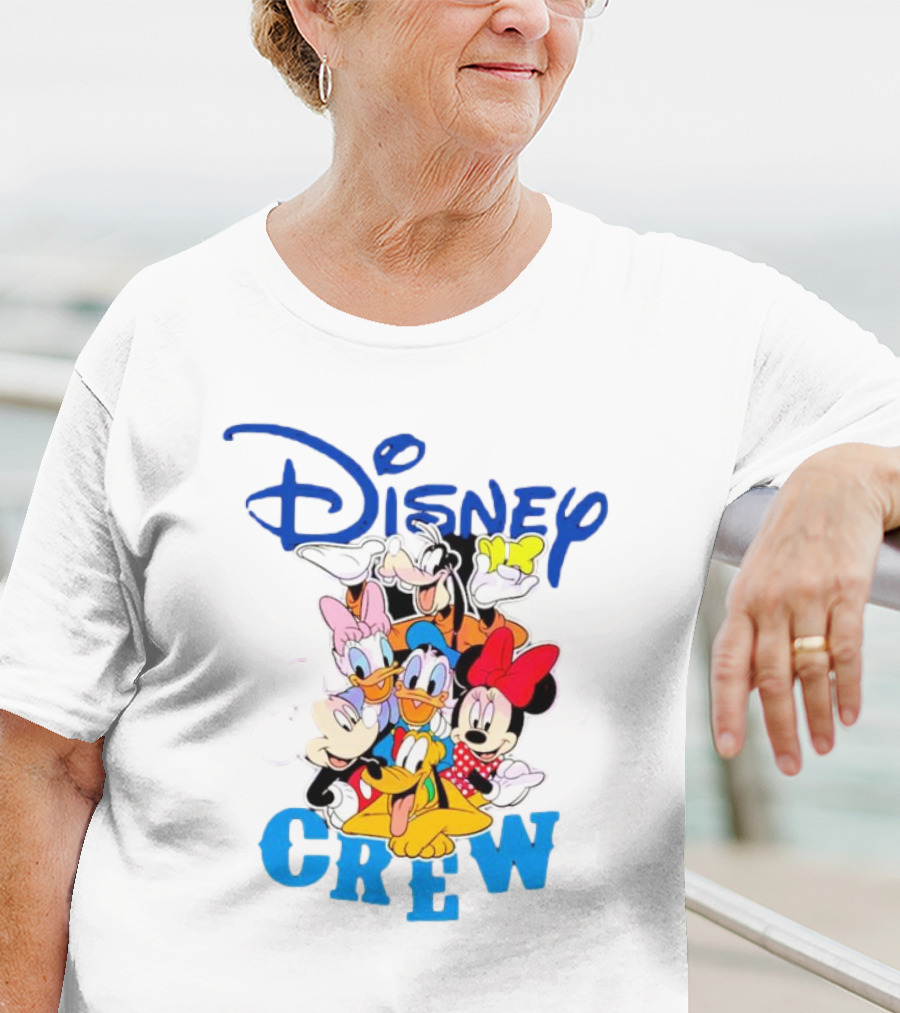Disney Crew Mickey And Friends Group T-Shirt