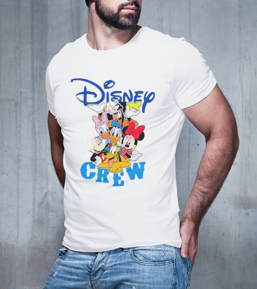 Disney Crew Mickey And Friends Group T-Shirt