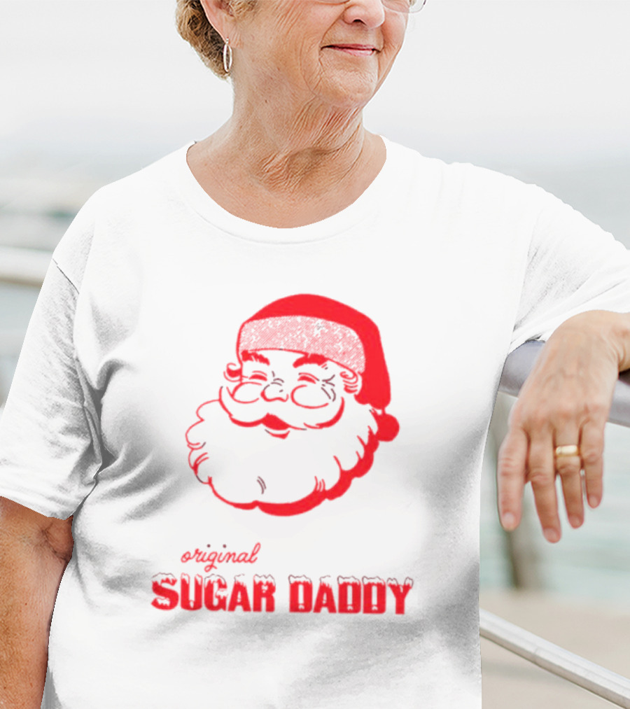 Original Sugar Daddy Santa Christmas T-Shirt