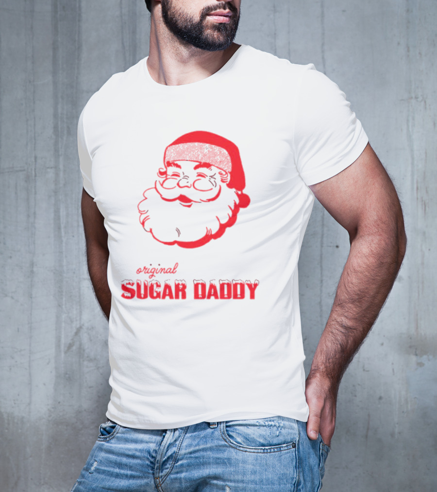 Original Sugar Daddy Santa Christmas T-Shirt