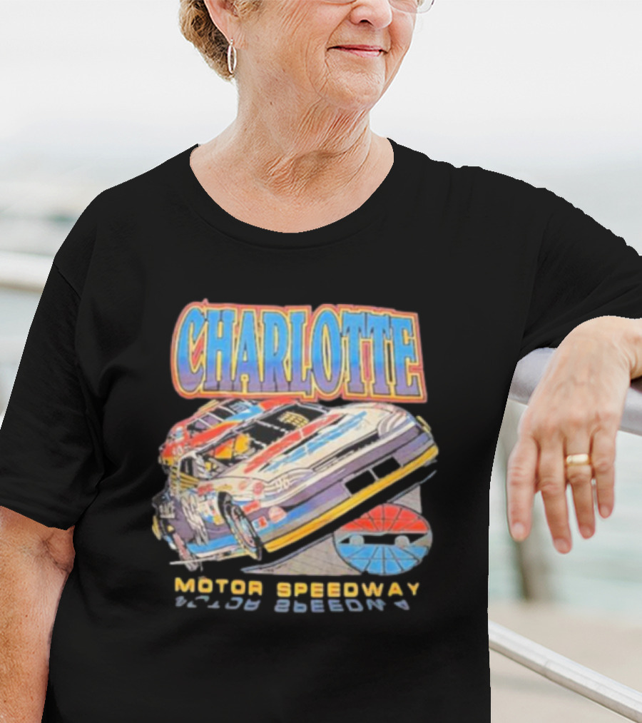 Charlotte Motor Speedway Racing Car T-Shirt