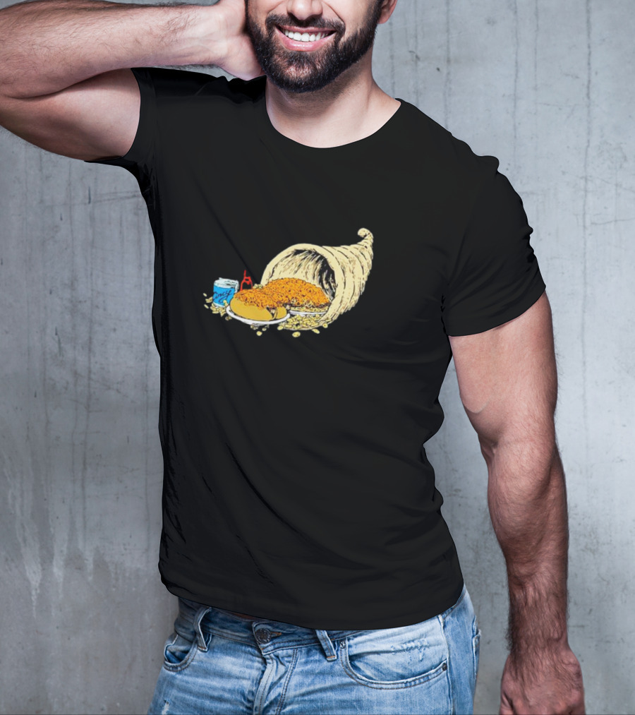 Cincy Copia Skyline Chili Cornucopia Cincinnati Iconic Meal T-Shirt