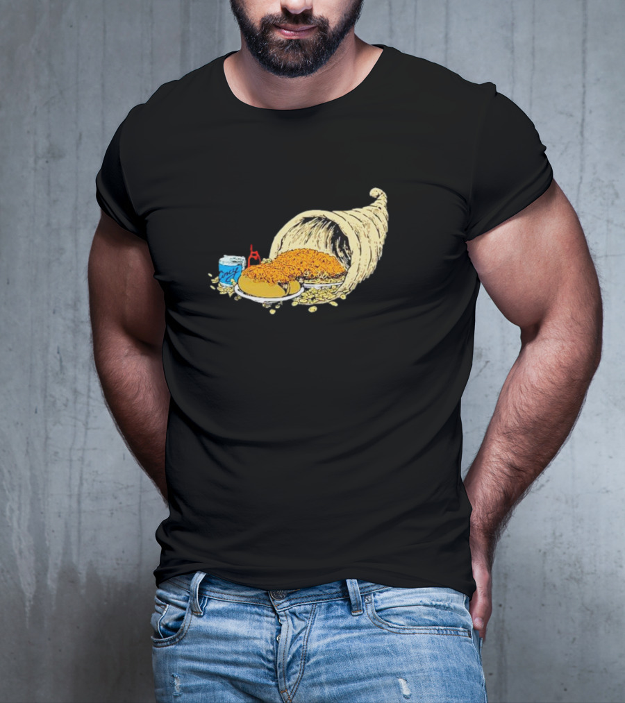 Cincy Copia Skyline Chili Cornucopia Cincinnati Iconic Meal T-Shirt