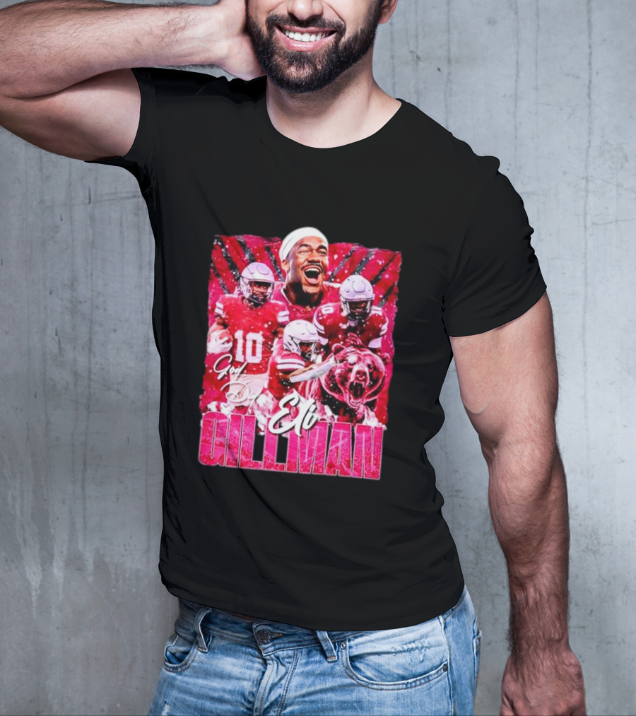 Gillman God Efo Heavyweight Premium Vintage Football T-Shirt