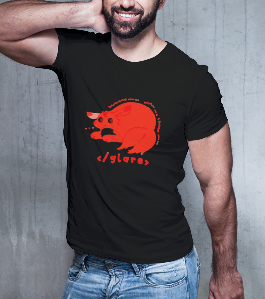 Glare Pokemon Red Coding Creature T-Shirt