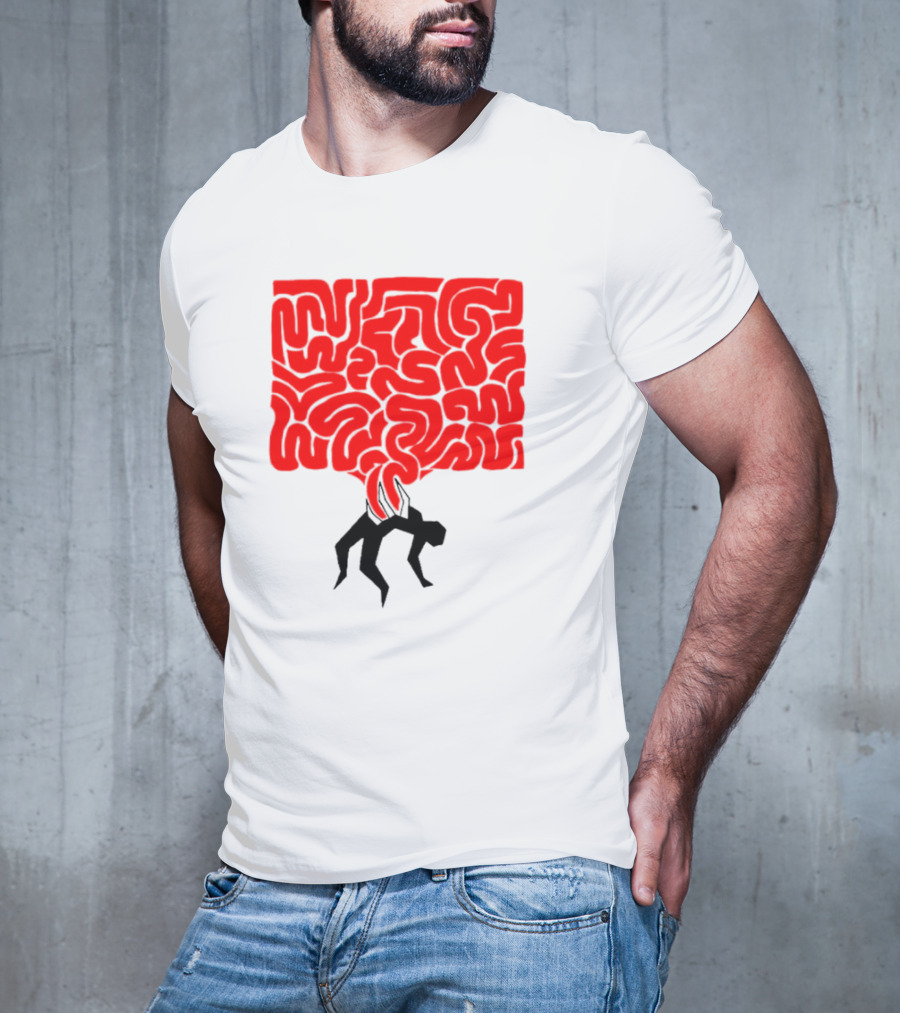 My Body Betrayed Me Red Maze Burden T-Shirt