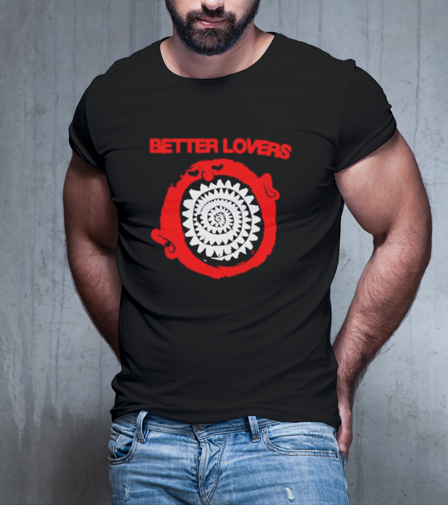 Better Lovers Spiralth Red Spiral T-Shirt