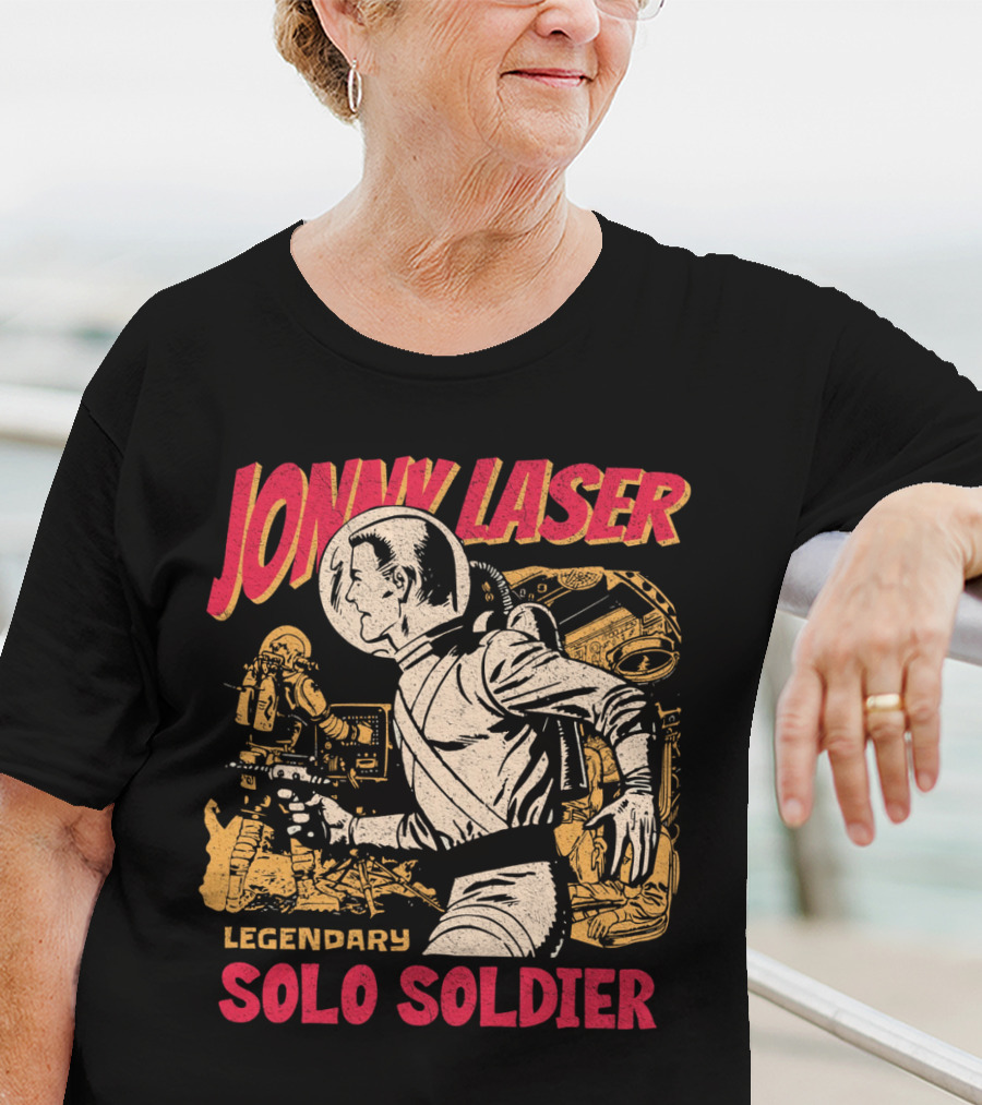 JONNY LASER LEGENDARY SOLO SOLDIER T-Shirt