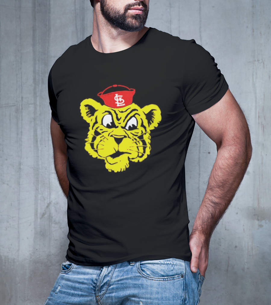 STL Hat Worn By Mizzou Tiger Drawing T-Shirt