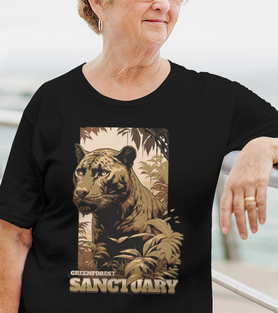 Greenforest Sanctuary Panther T-Shirt
