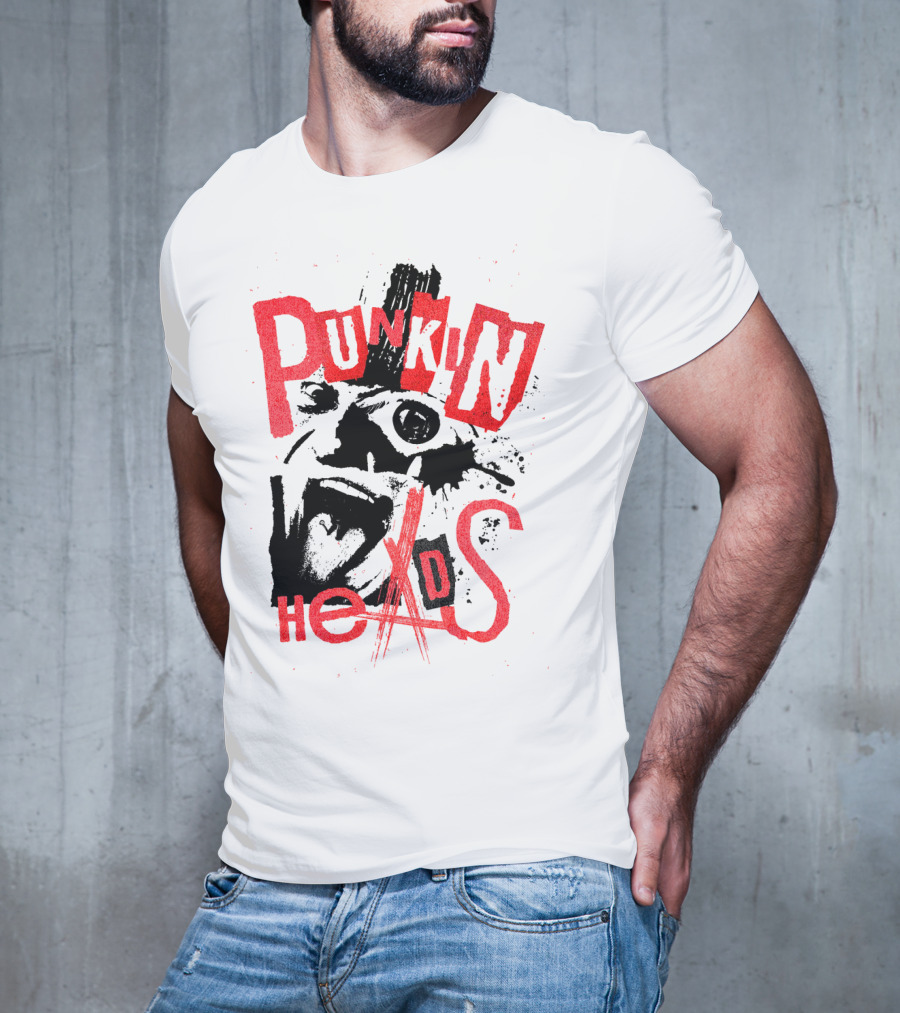 Punkin' Heads Horror Mask Graffiti T-Shirt