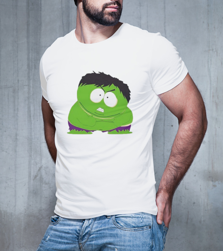 South Park Hulk Crossover Character Mashup T-Shirt