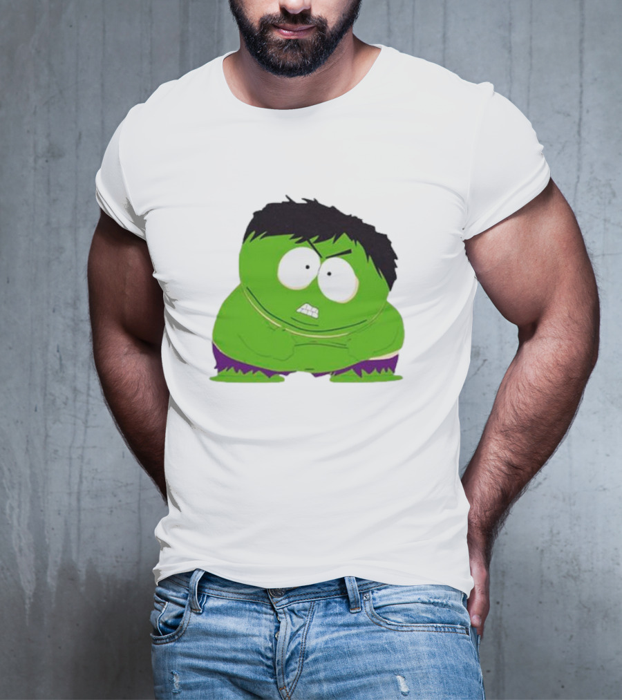 South Park Hulk Crossover Character Mashup T-Shirt