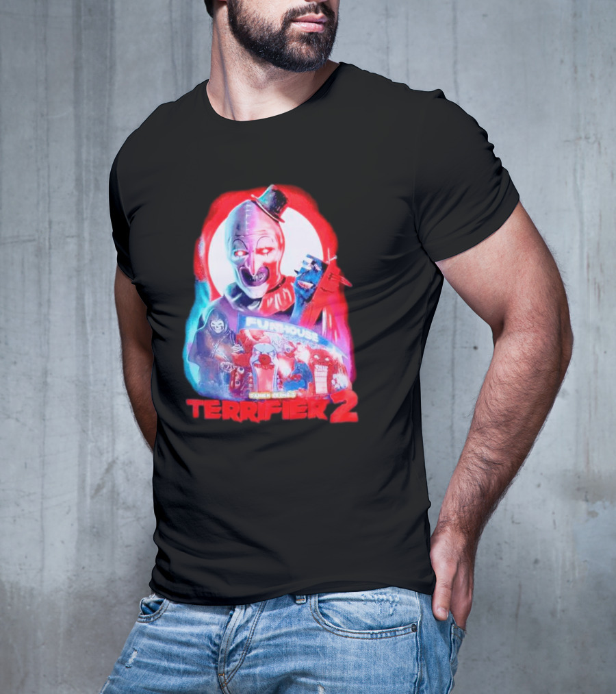 Terrifier 2 Clown Funhouse Compilation T-Shirt