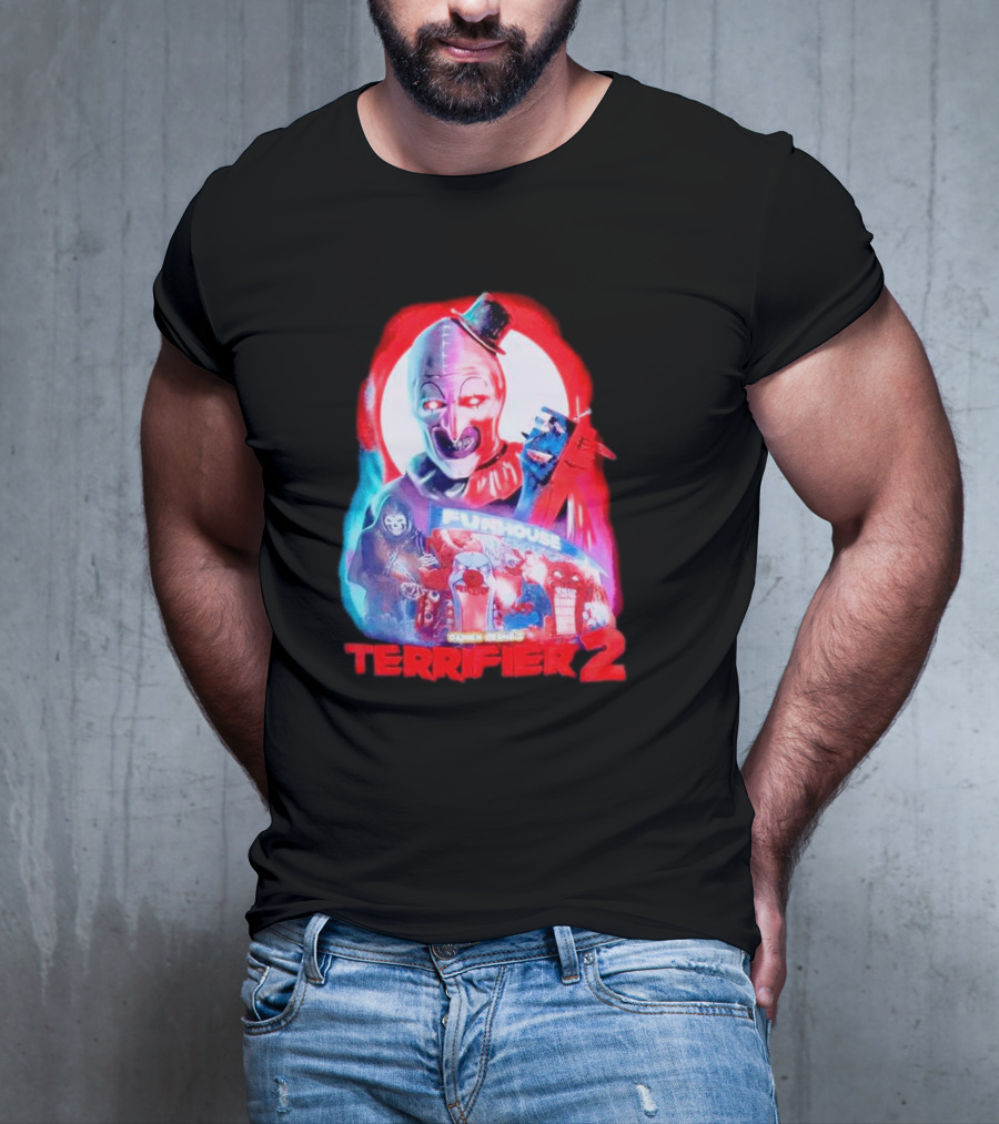 Terrifier 2 Clown Funhouse Compilation T-Shirt