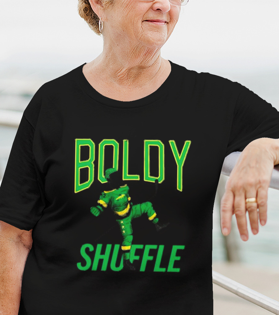 The Boldy Shuffle Minnesota Wild Hockey Player Moves T-Shirt