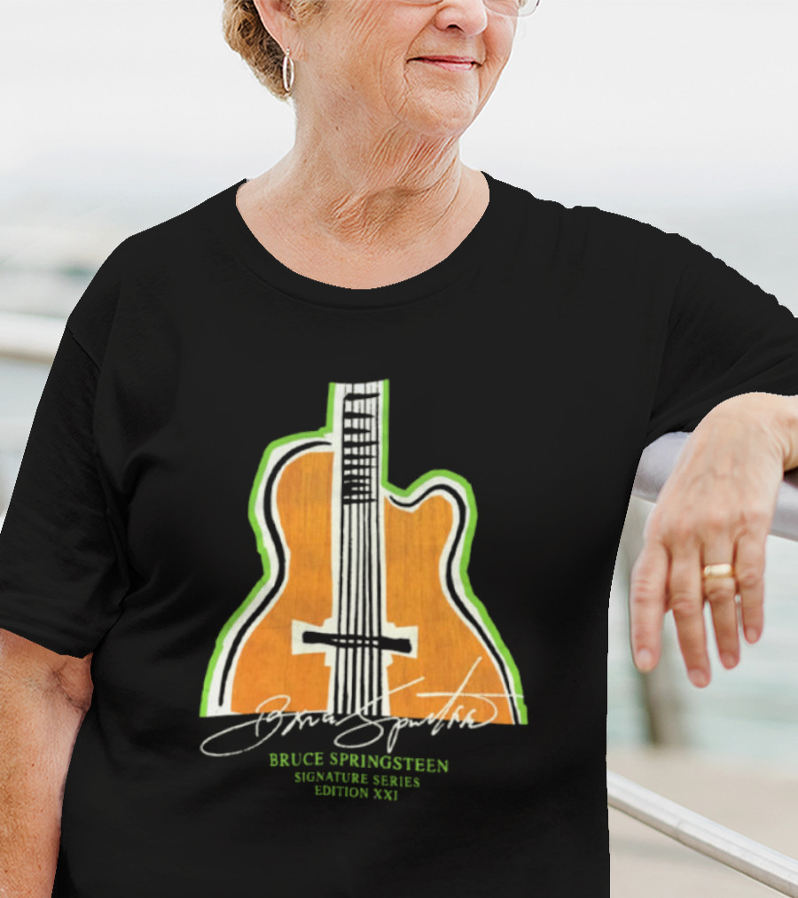 Bruce Springsteen Signature Series Edition XXI Guitar T-Shirt
