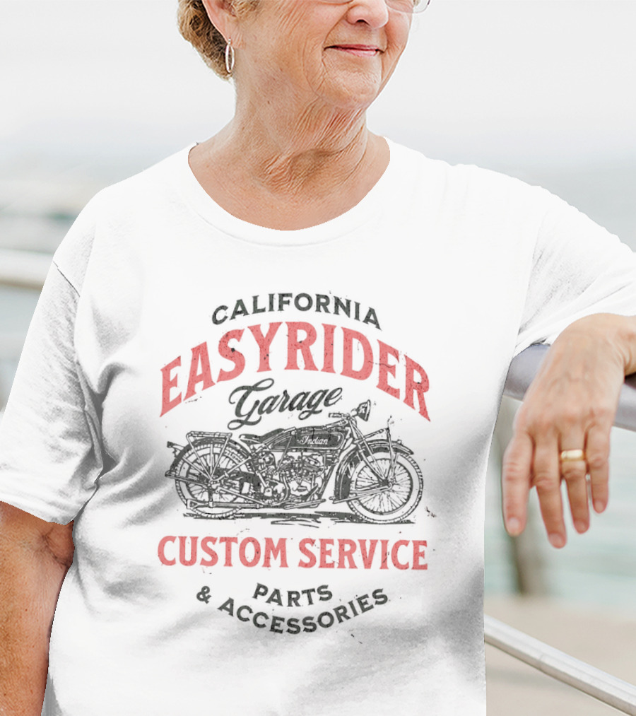 California Easyrider Garage Custom Service Parts And Accessories T-Shirt