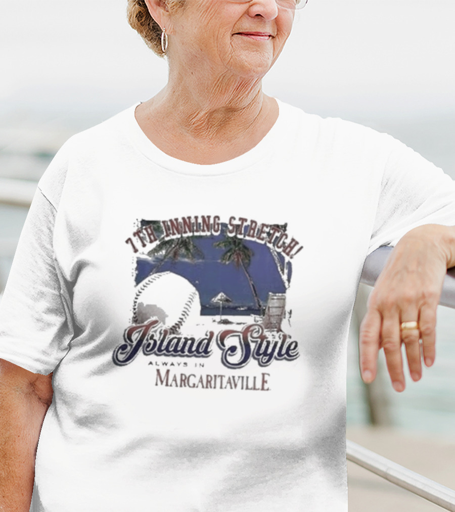 7th Inning Stretch Island Style Always In Margaritaville Philadelphia Phillies T-Shirt