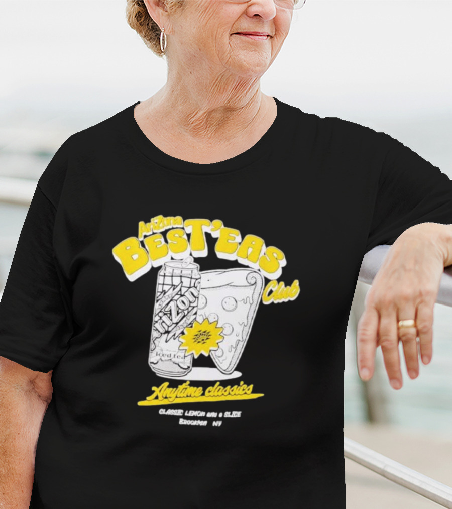 Arizona Best’eas Club Anytime Classics Pizza CLASSIC LEMON AN’ A SLICE Brooklyn NY T-Shirt