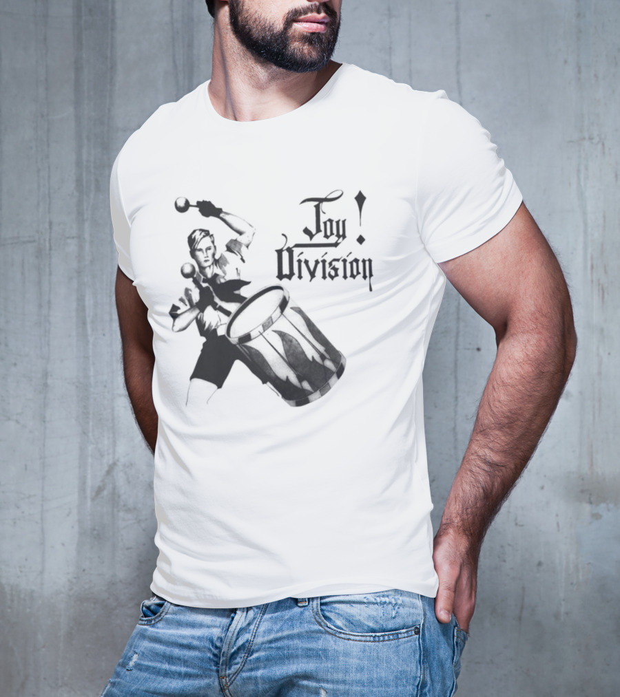 Joy Division Vintage Drummer Ideal For Living T-Shirt