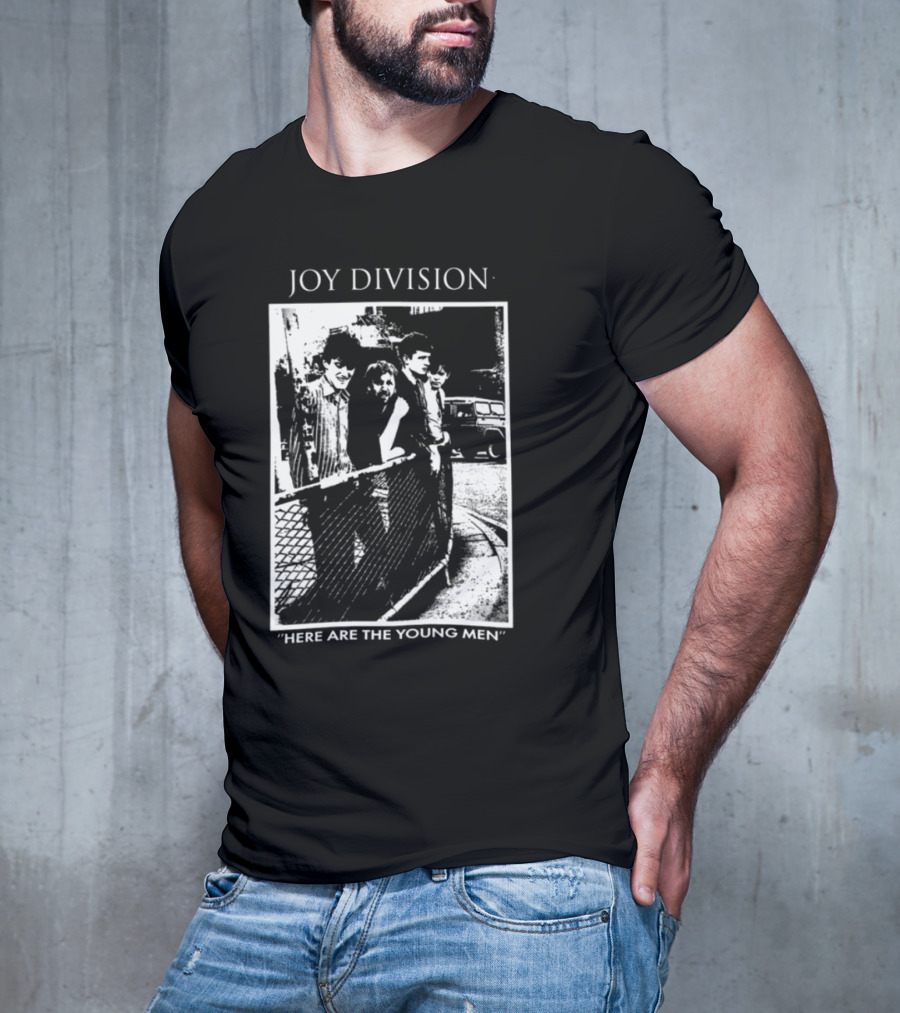 Joy Division Here Are The Young Men Vintage T-Shirt