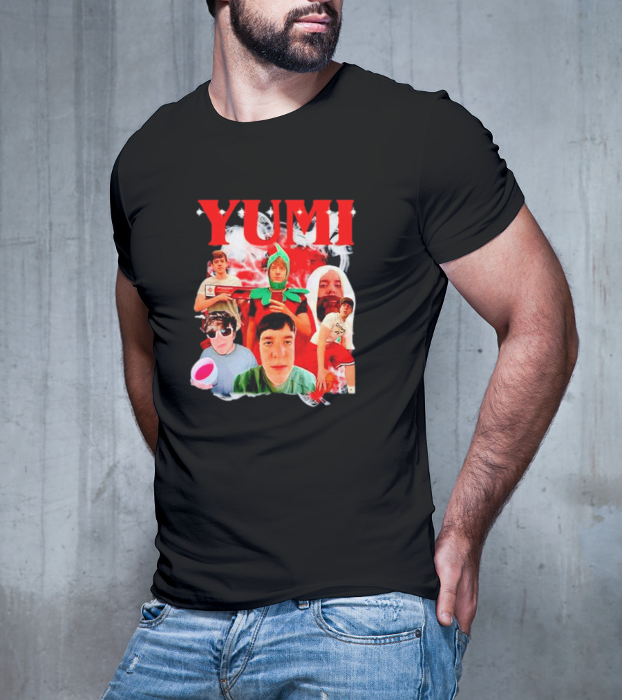 Yumimainn Yumi Meme Collage T-Shirt