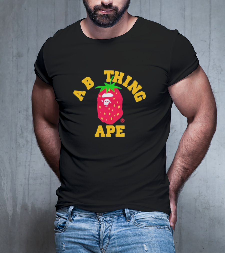 AB Thing Ape Strawberry T-Shirt