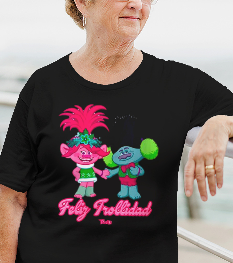 Feliz Trollidad Trolls Christmas T-Shirt