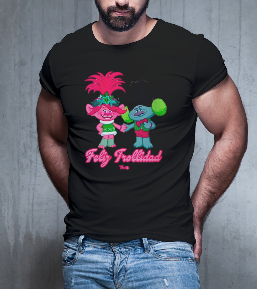 Feliz Trollidad Trolls Christmas T-Shirt