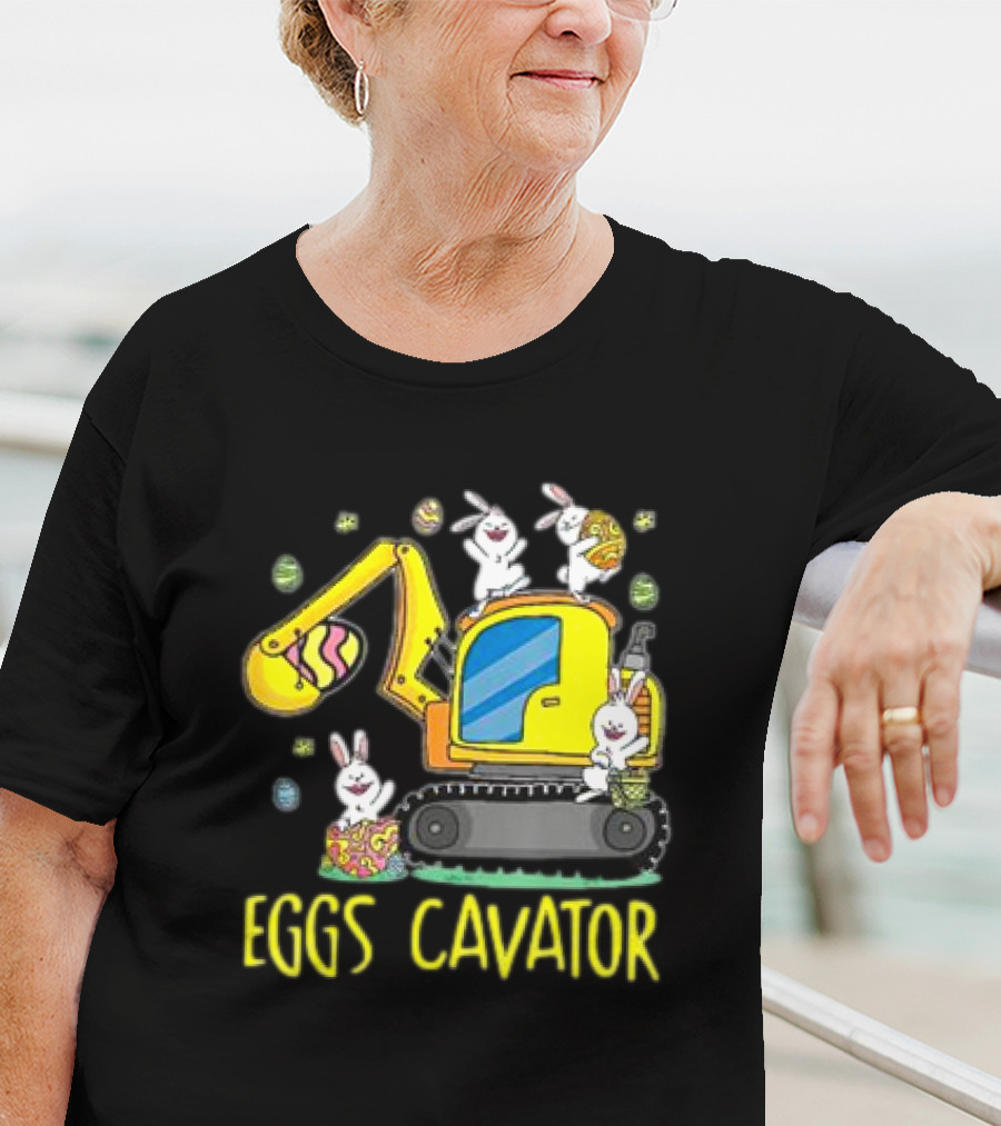 Eggscavator Easter Egg Hunt With Bunnies For Kids And Toddlers T-Shirt
