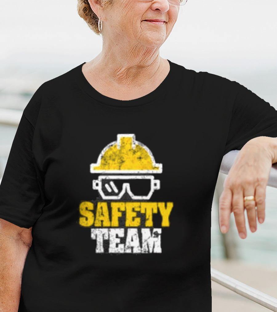 Safety Team Occupational Safety Officer OSHA HSE Hard Hat And Safety Glasses T-Shirt