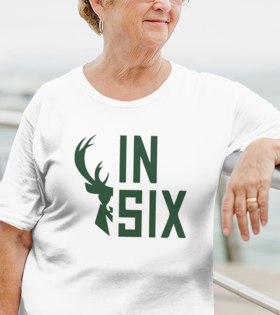 In Six Buck Deer Head T-Shirt