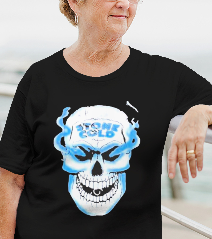 Stone Cold Steve Austin Skull T-Shirt