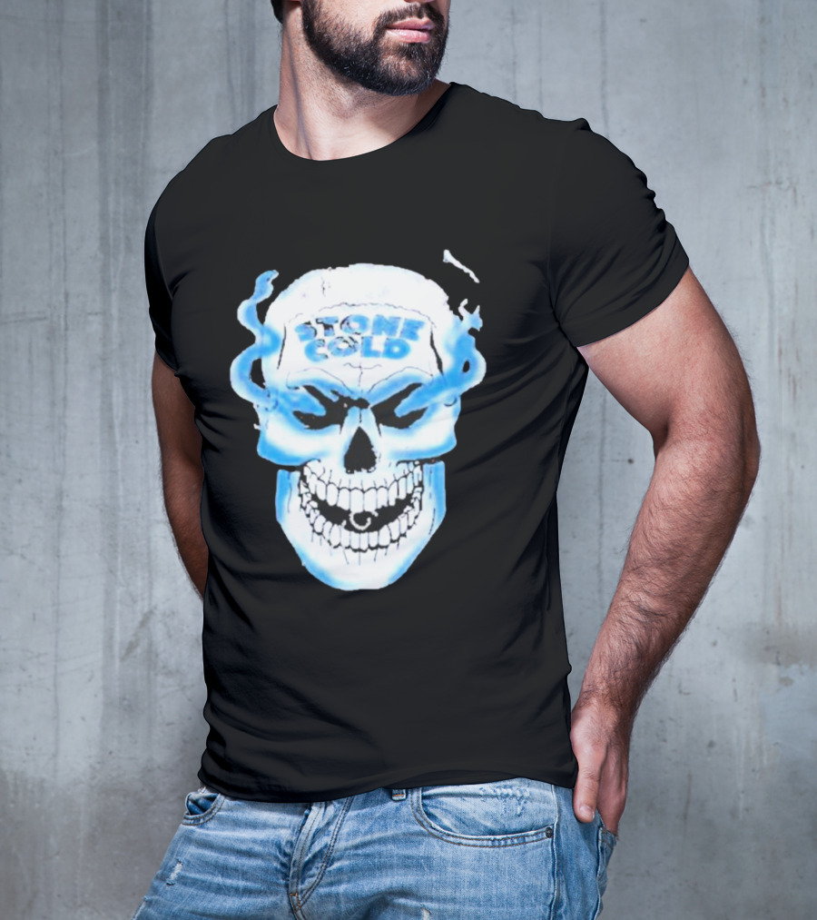 Stone Cold Steve Austin Skull T-Shirt