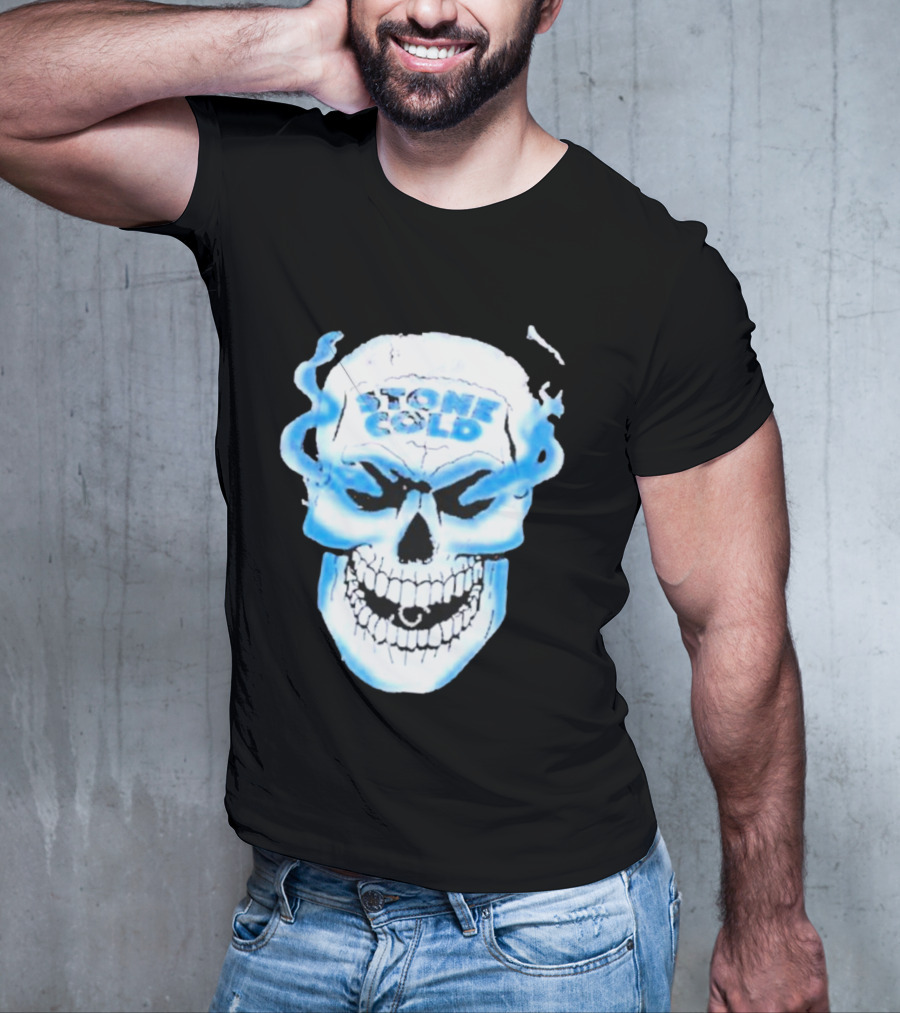 Stone Cold Steve Austin Skull T-Shirt