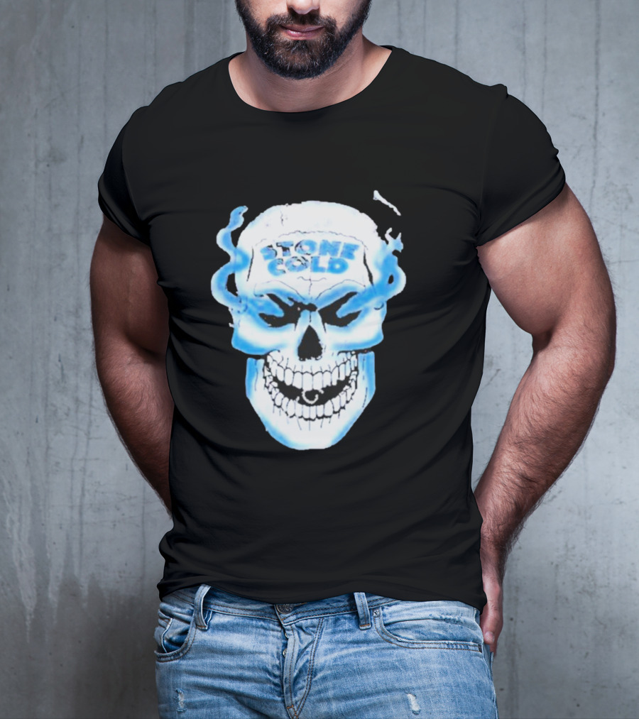 Stone Cold Steve Austin Skull T-Shirt