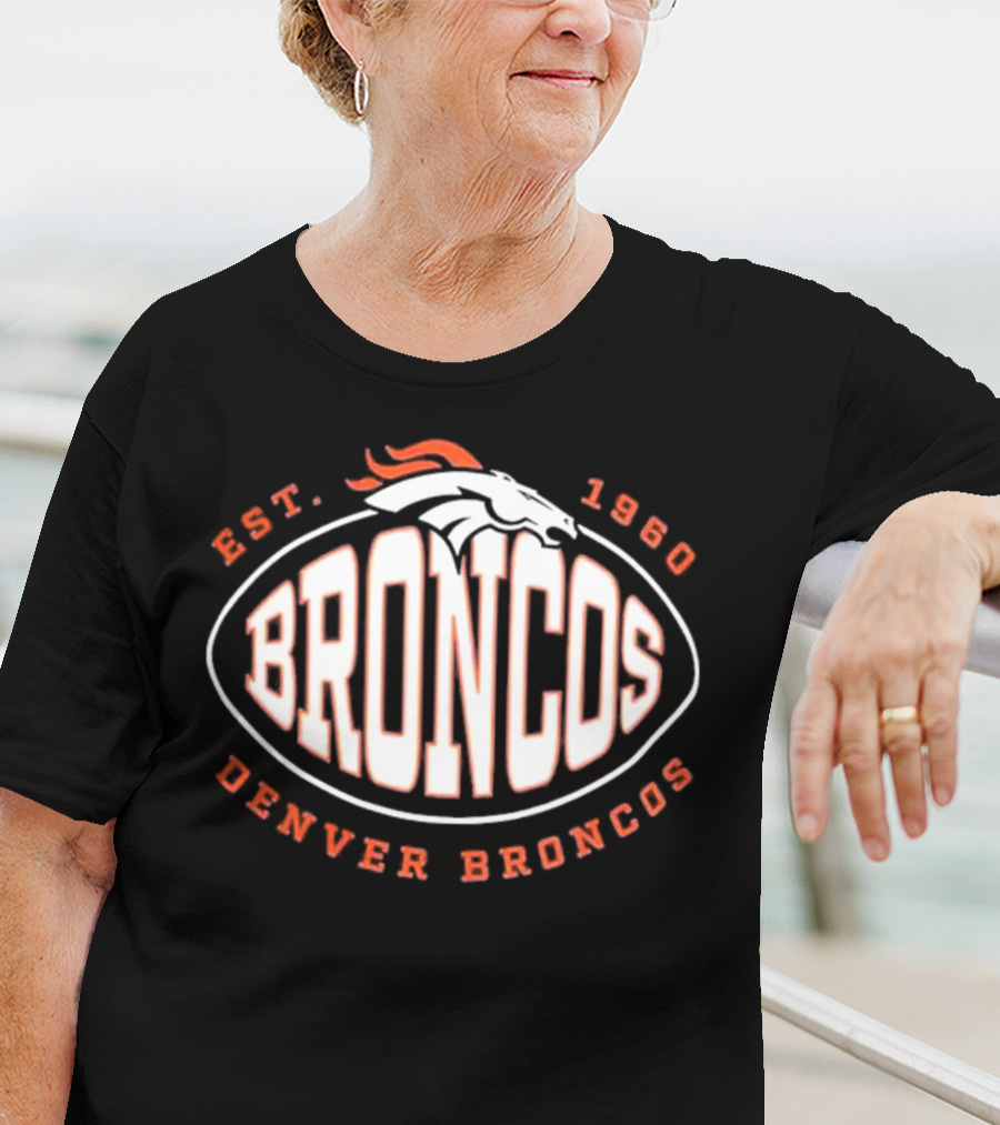 Denver Broncos Est. 1960 NFL Trap Boss T-Shirt