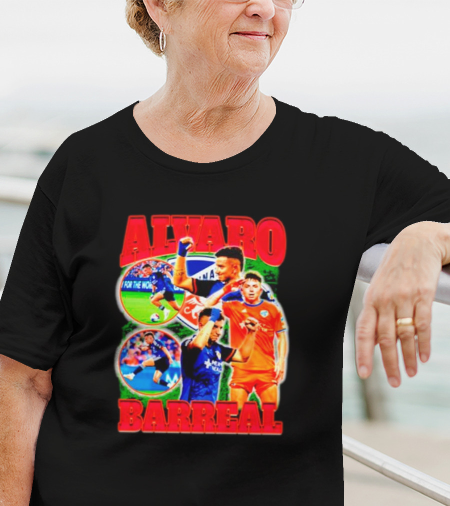 Alvaro Barreal Soccer Action Montage For The Noche T-Shirt