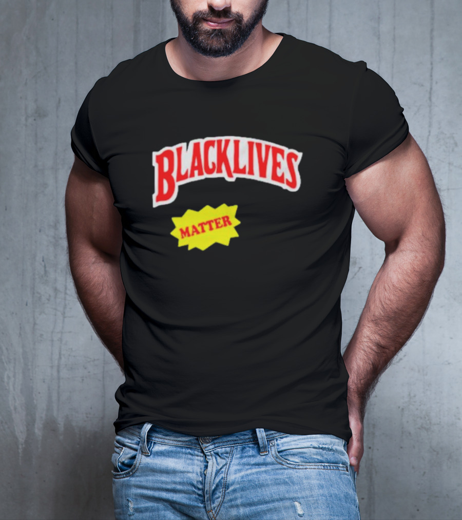 Black Lives Matter Backwoods Style Retro T-Shirt