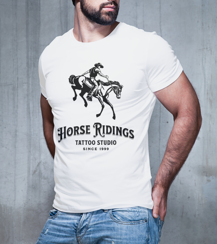 Horse Ridings Tattoo Studio Since 1999 T-Shirt