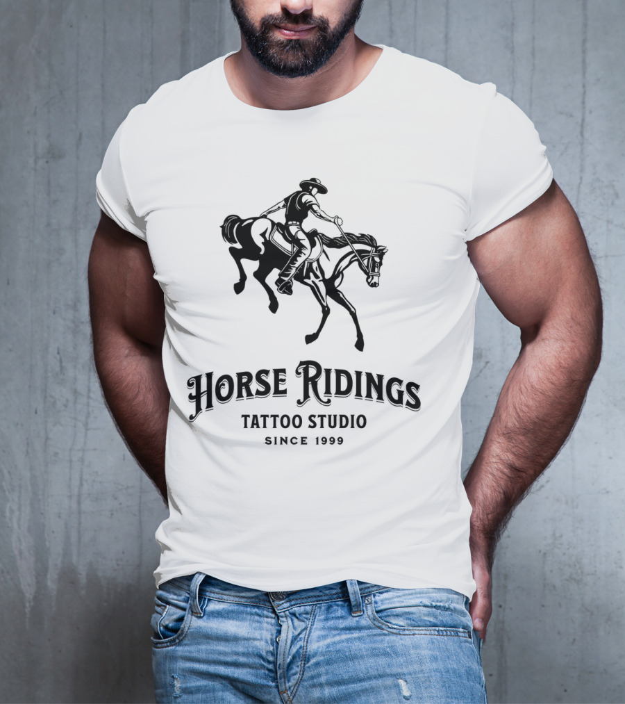 Horse Ridings Tattoo Studio Since 1999 T-Shirt