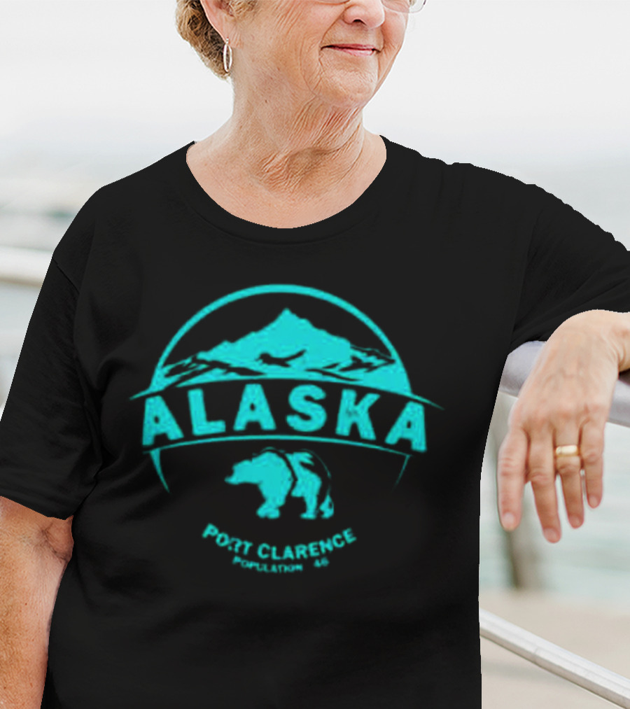 Alaska Port Clarence Population 46 Bear Mountain T-Shirt