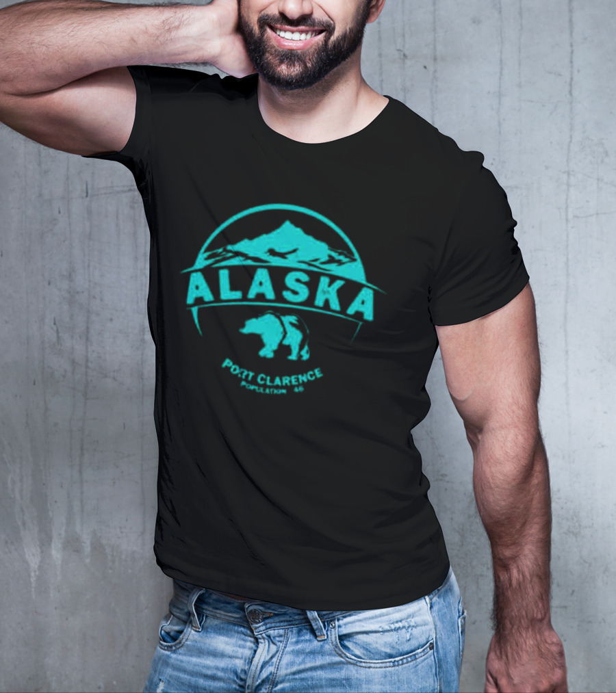 Alaska Port Clarence Population 46 Bear Mountain T-Shirt