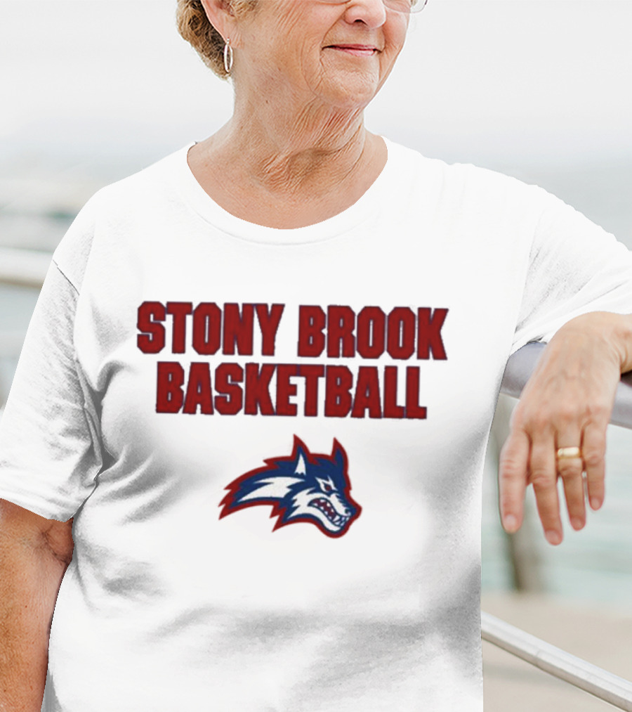 Stony Brook Basketball Seawolves Team T-Shirt