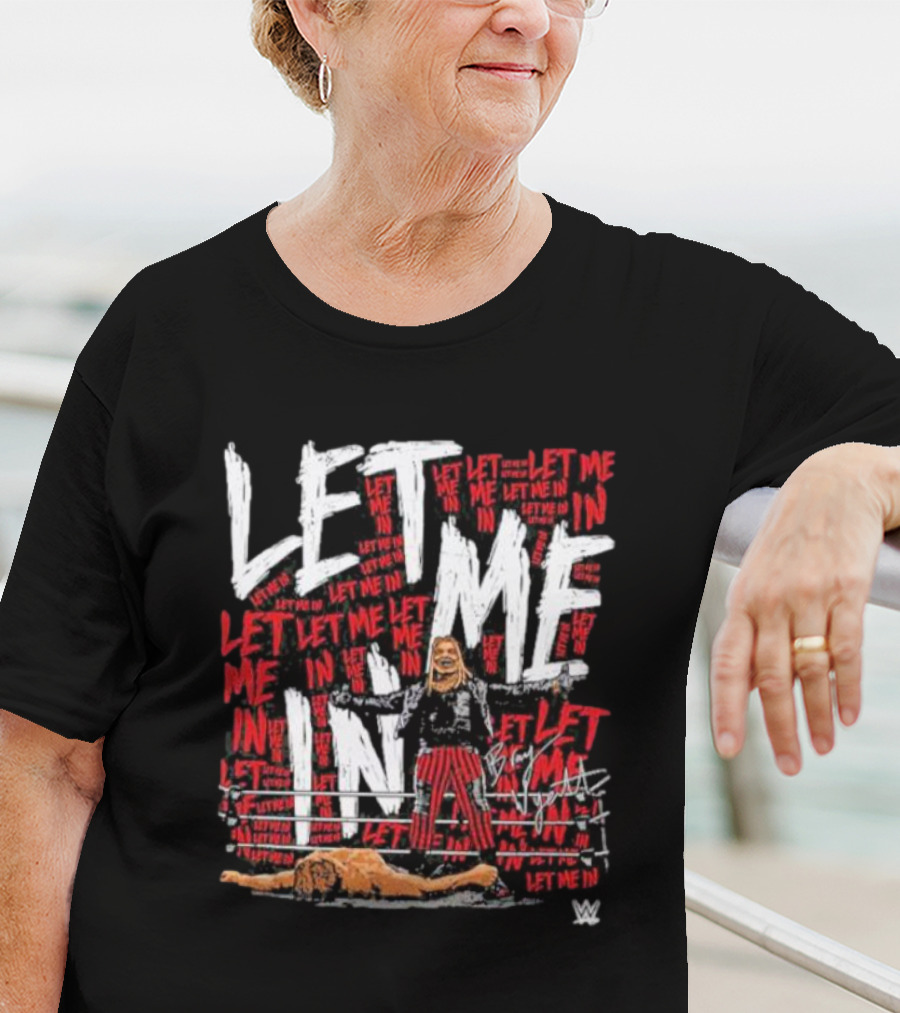 Bray Wyatt WWE Let Me In 500 Level Repeat T-Shirt