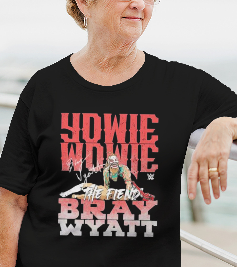Yowie Wowie Bray Wyatt The Fiend WWE Signature 500 Level T-Shirt