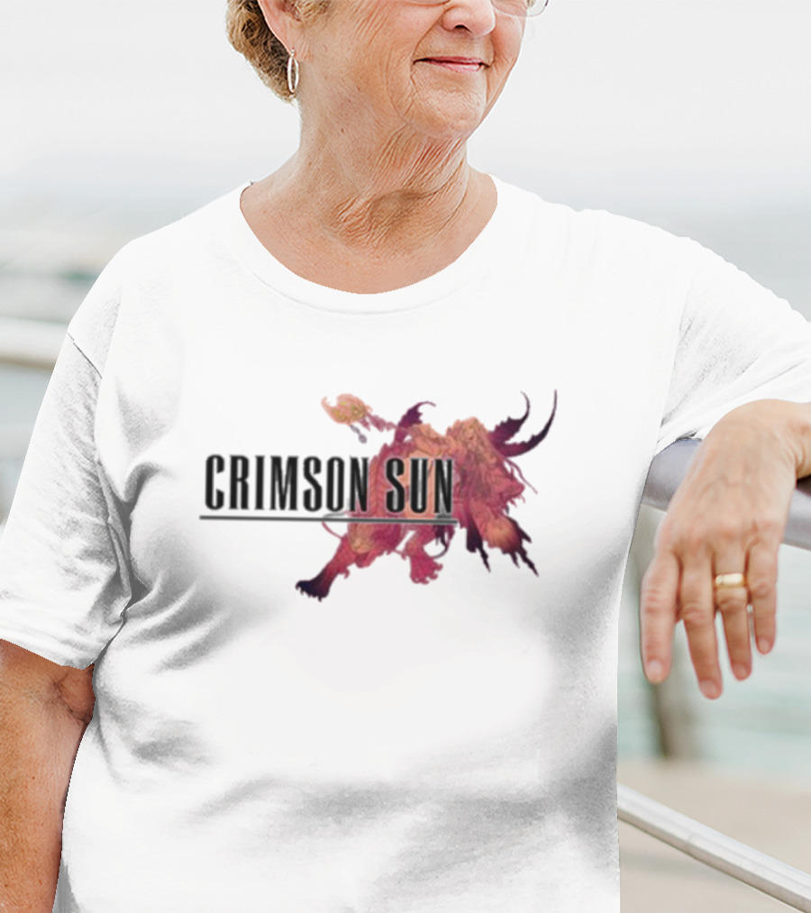 CRIMSON SUN Phoenix Burst T-Shirt