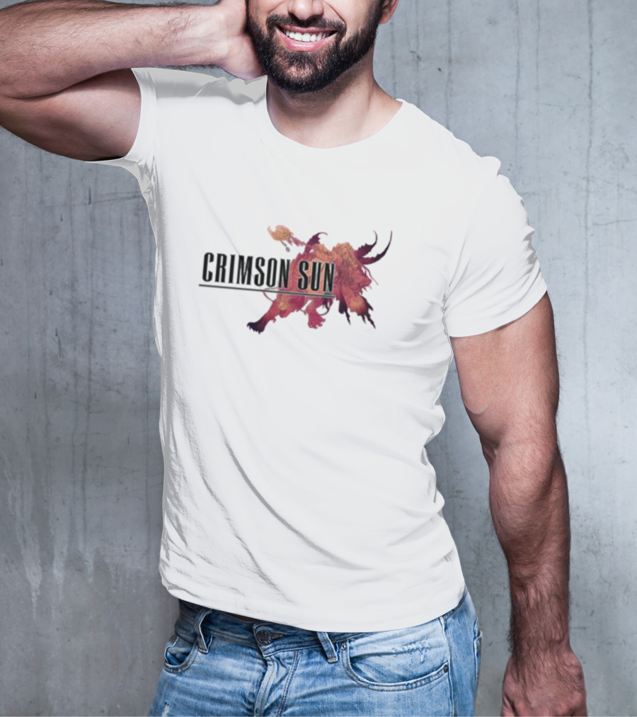 CRIMSON SUN Phoenix Burst T-Shirt