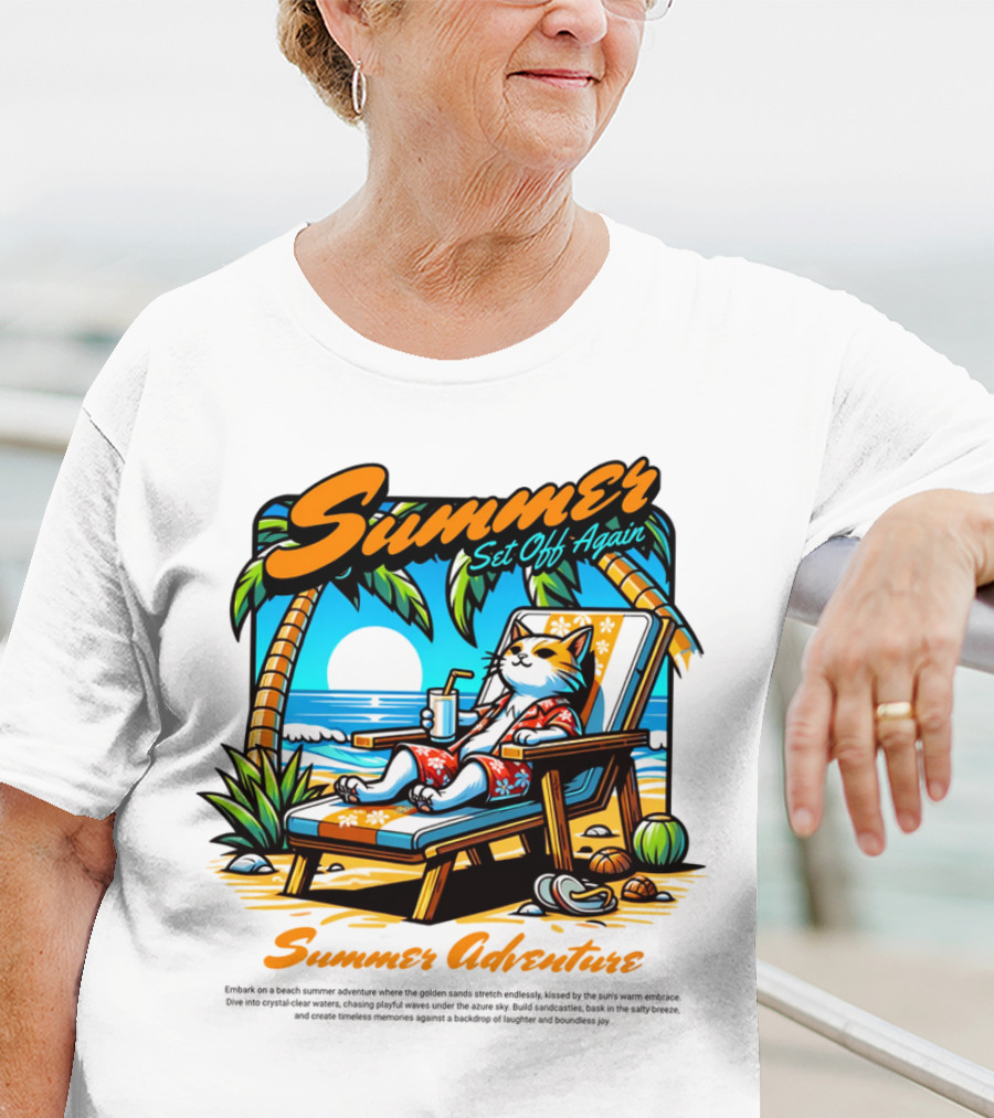 Summer Set Off Again Adventure T-Shirt